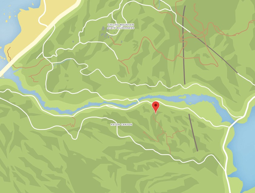 Mapa de la caza del tesoro de GTA Online Josiah Mount