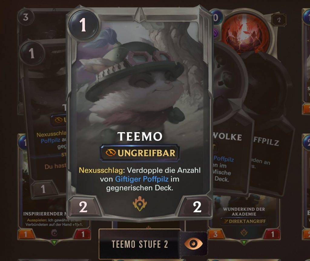 Leyendas de Runeterra Teemo