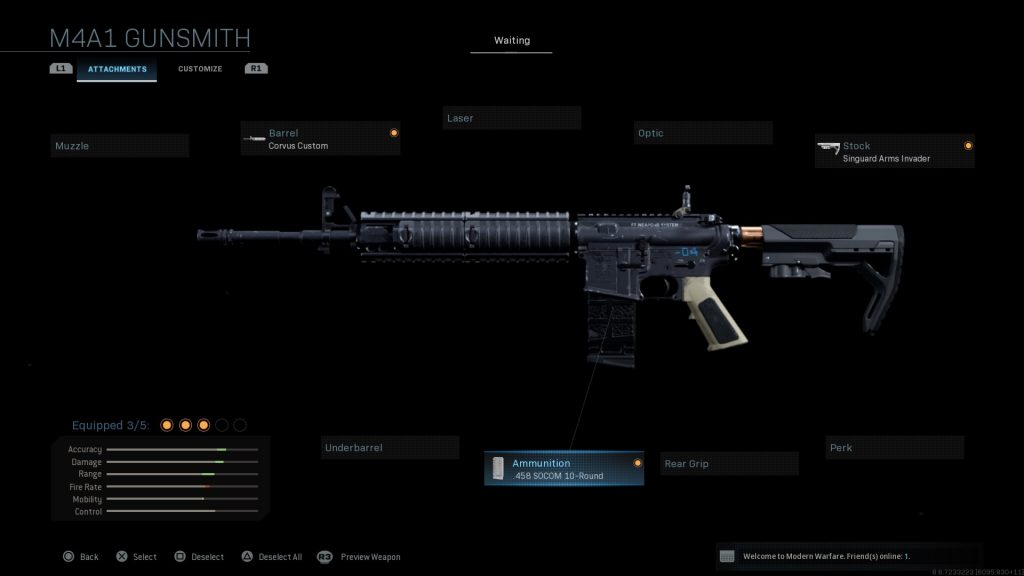 Call of Duty Modern Warfare armas secretas Beowulf AR 15 50