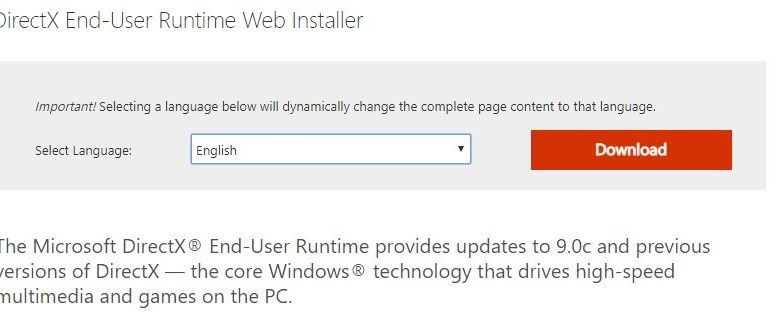 instalar directx windows 7 instalar directx windows 7