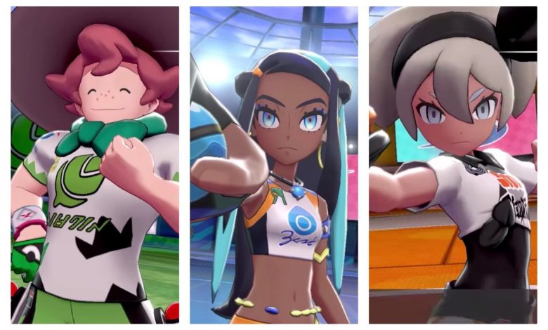 Los líderes más elegantes del gimnasio de espada y escudo Pokémon, clasificados