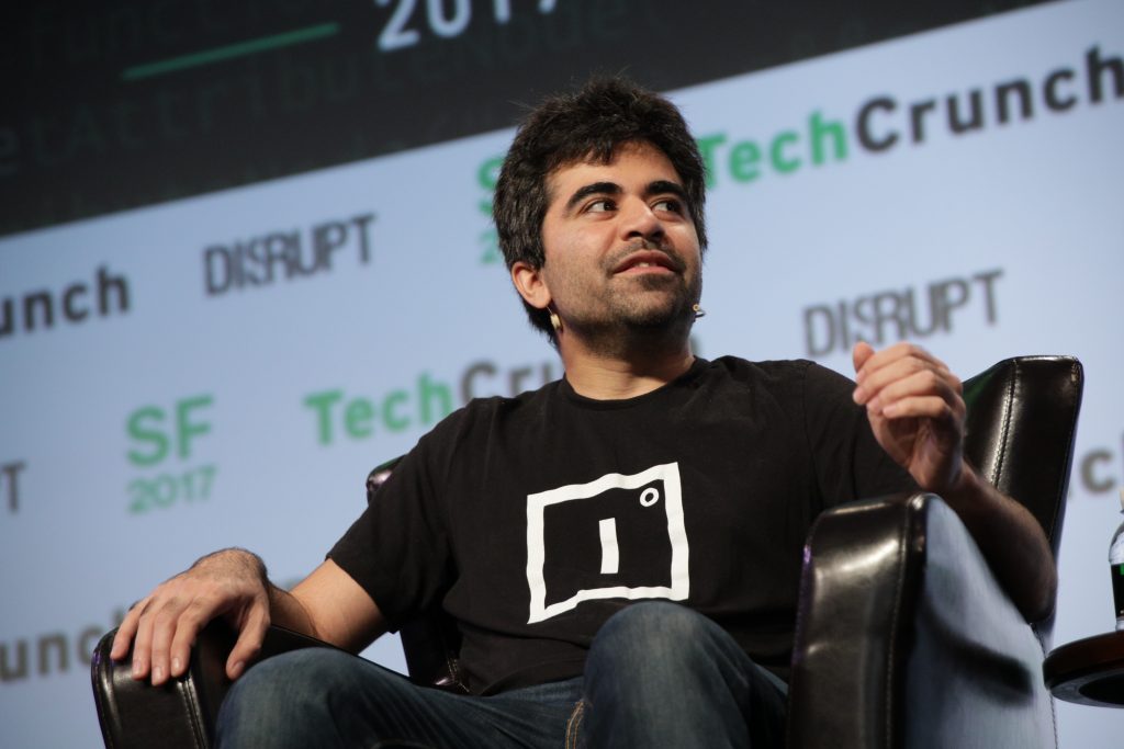 Herman Narula en Techcrunch Disrupt 