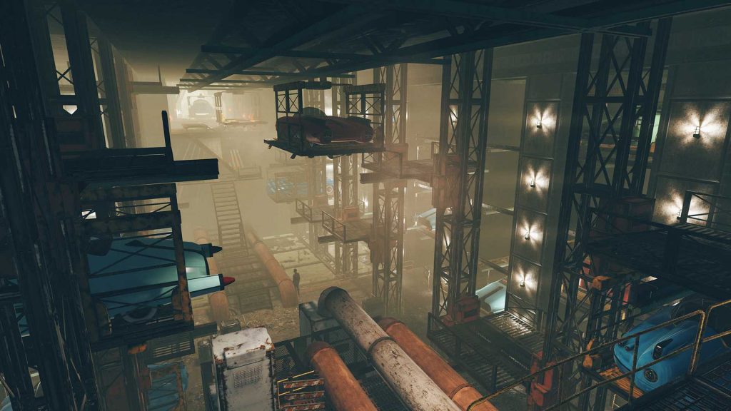 Captura de pantalla de Fallout 76 Wastelanders Watoga Garage