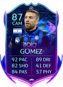 Gomez rttf fut fifa 20 atalanta