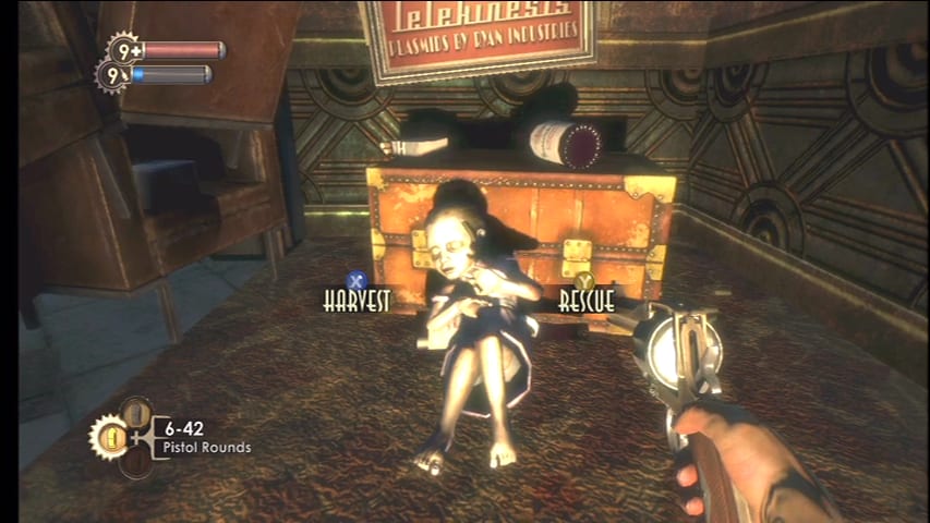 Rescate de cosecha de la pequeña hermana BioShock