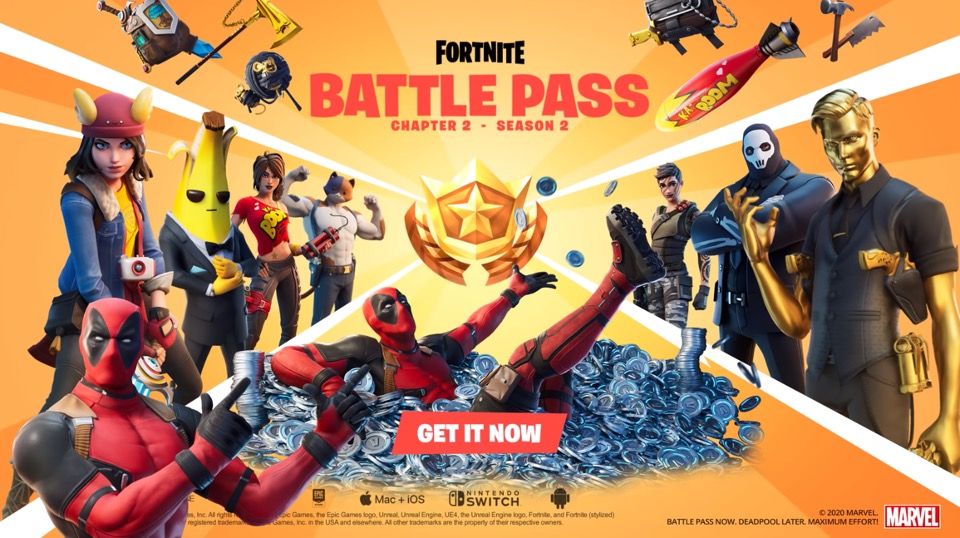 Fortnite 2020 Season 2 Fortnite Season 2 Capitulo 2 Como Obtener La Mascara De Deadpool