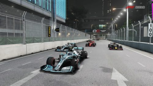 Acción F1 2019 en Singapur