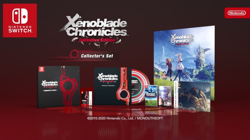 Xenoblade Chronicles: Definitive Edition - Set de coleccionista, interruptor de Nintendo, vinilo