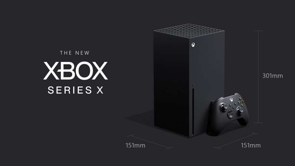Tamaño de la serie Xbox X