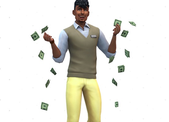 sims 4 mods, cuenta bancaria