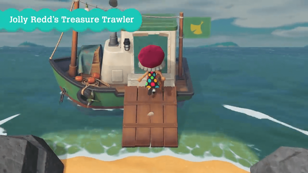 Animal Crossing New Horizons Trawler Redd