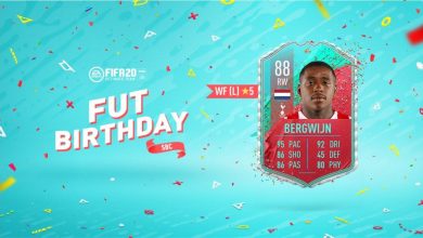 FIFA 20: se anuncia la tarjeta de cumpleaños FUT de Steven Bergwijn