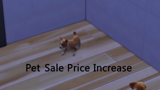 aumento de precio de venta sims 4