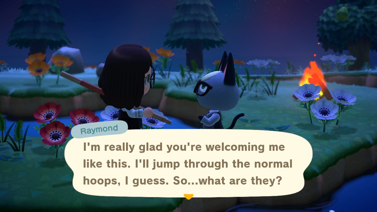 Animal Crossing New Horizons Raymond