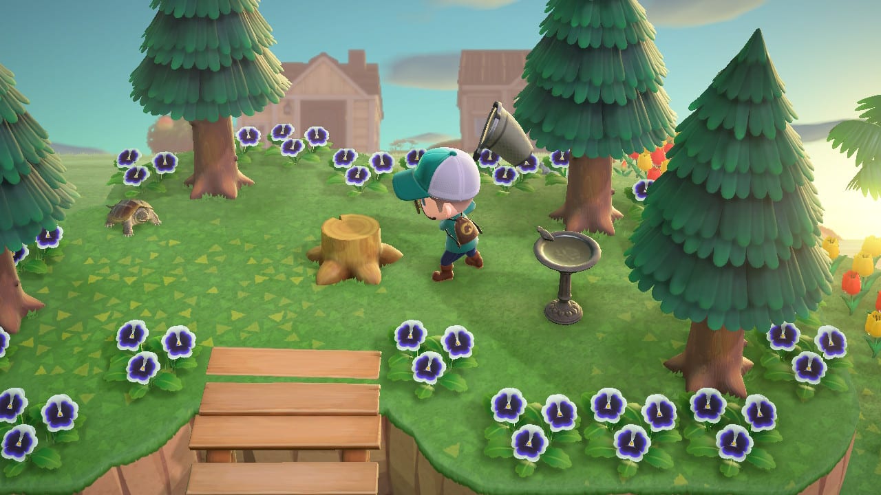 Animal Crossing New Horizons Tocón de árbol Rosalia Batesi