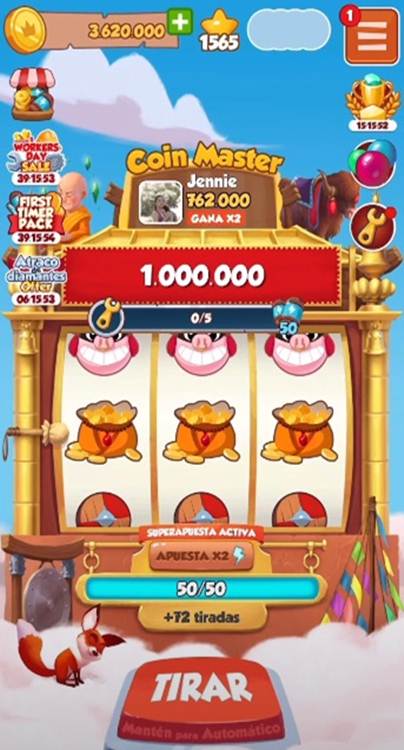 Link/Enlace Tiradas Gratis Coin Master Spins Hoy 2023