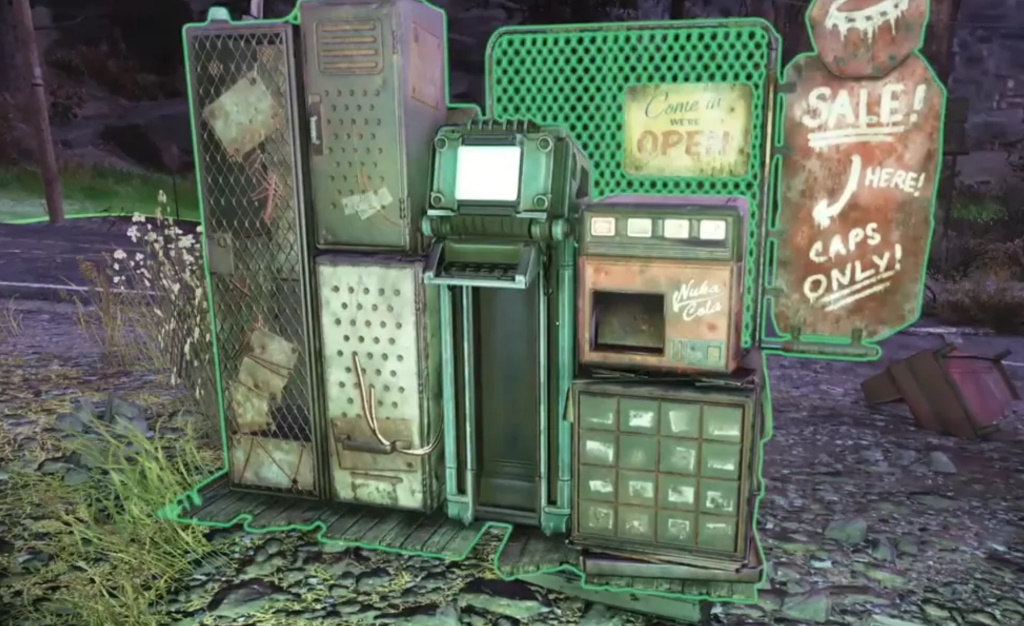 Fallout 76 máquinas