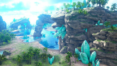 Die neue Map Crystal Isles kommt bald offiziell zu ARK – Das müsst ihr wissen