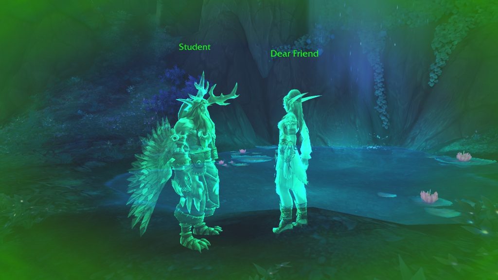 Estudiante de WoW Ysera Estimado amigo Ardenweald