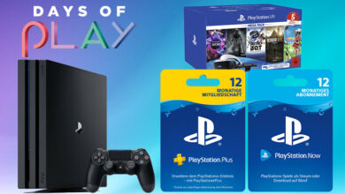 Nur noch heute: Days of Play 2020 Angebote für PS4, PS Plus & VR