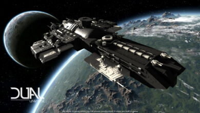 MMO Dual Universe muestra impresionantes batallas en el espacio, con poder