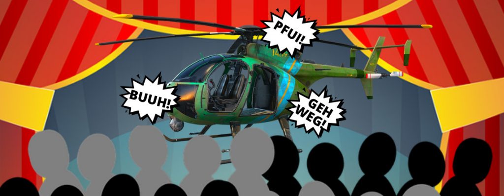 helicóptero de vehículos warzone de bacalao elimina título de falla