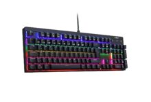 Teclado para juegos barato con interruptores mech reducidos en Amazon hoy