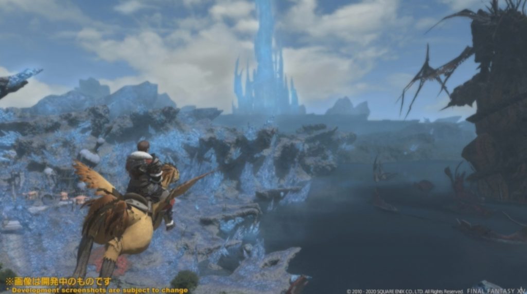 Final Fantasy XIV volando en un reino renacido