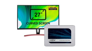 Amazon ofrece: SSD Crucial y monitor de juegos Acer al mejor precio