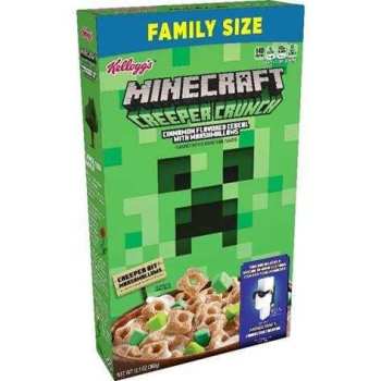 Minecraft Creeper Crunch Cereal