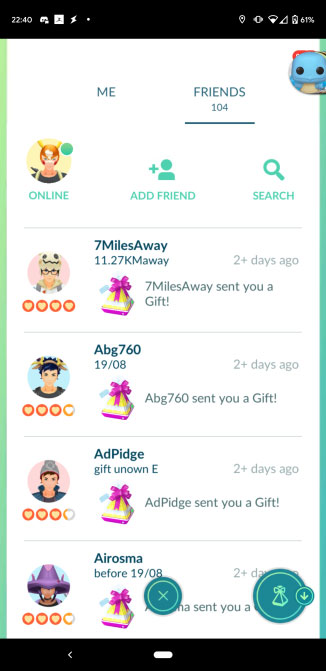 Pokémon GO Social Reddit "class =" lazy lazy-hidden wp-image-517952 "srcset =" https://images.mein-mmo.de/medien/2020/06/Pokémon-GO-Social-Reddit. jpg 326w, https://images.mein-mmo.de/medien/2020/06/Pokémon-GO-Social-Reddit-146x300.jpg 146w, https://images.mein-mmo.de/medien/2020/ 06 / Pokémon-GO-Social-Reddit-73x150.jpg 73w "data-lazy-tamaños =" (ancho máximo: 326px) 100vw, 326px "> Fuente de la imagen: usuario de reddit Vador_MK    

<p>Puede decidir por sí mismo si desea compartir su estado en línea con sus amigos, o si prefiere estar de incógnito y no compartirlo.</p>
<h2>¿Cómo funcionan las invitaciones de banda para los amigos?</h2>
<p><strong>Cómo ayudan las invitaciones:</strong> Niantic quiere optimizar Pokémon GO para jugadores individuales y, por lo tanto, agrega la función de invitar amigos a las redadas. Por lo tanto, no tienen que estar cerca de la arena en absoluto, sino que pueden viajar cómodamente desde cualquier parte del mundo.</p>
<p><strong>¿Como funciona esto?</strong> Tan pronto como Niantic active la función, encontrará un símbolo "+" en las salas de incursiones públicas y privadas. Asumiendo que te uniste al lobby tú mismo.</p>
<p>Si tocas este símbolo más, puedes invitar hasta cinco amigos que luego pueden pelear contigo en esta incursión.</p>
<p>Los jugadores invitados verán esta invitación en su anuncio "Cercano" y como un mensaje push. Con esta invitación puedes ingresar al lobby.</p>
<p><strong>¿Tengo que usar un pasaporte?</strong> Sí, los jugadores invitados deben usar un pase para competir. Sin embargo, el pase solo debe canjearse cuando comienza la pelea. No entrar al lobby.</p>
<p>Estas son buenas perspectivas para tus futuras batallas de incursiones. Nosotros, de DLPrivateServer, hablamos en una entrevista con Niantic sobre el GO Fest en casa y un aumento de nivel para los entrenadores.</p>

			
		</div><!-- .entry-content /-->

				<div id=