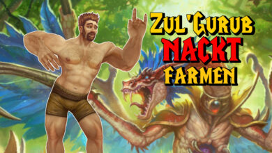 WoW Classic: este paladín cultiva en solitario en Zul Gurub, ¡y eso desnudo!