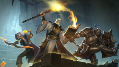 Albion Online te permite atacar enemigos en mazmorras como Dark Souls