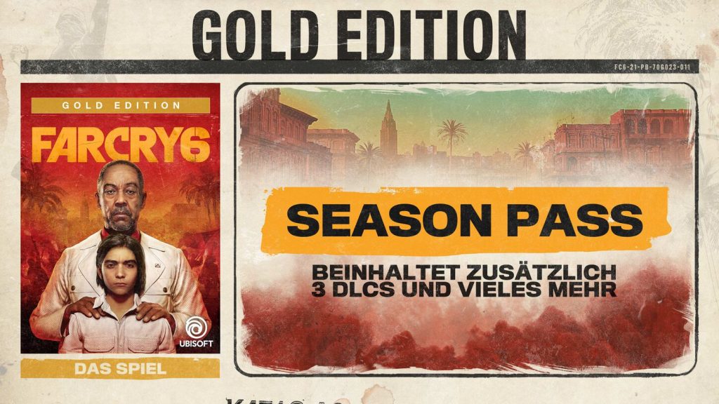 Contenido de Far Cry 6 Gold Edition