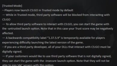 Counter-Strike: Global Offensive (CSGO): cómo desactivar el modo de confianza
