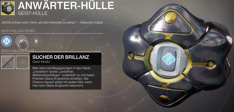 Ghost Shell Contender Raid Exotic Ghost Destiny 2