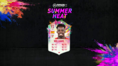 FIFA 20: Isco e Iñaki Williams Summer Heat disponibles en modo Draft