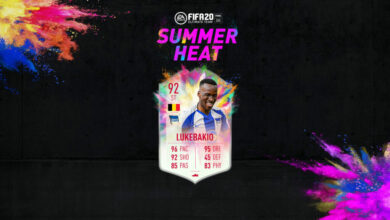 FIFA 20: Lukebakio y St. Juste Summer Heat disponibles en modo Draft