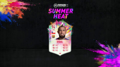 FIFA 20: SBC Arturo Vidal Summer Heat - Un nuevo Pink Creation Challenge está disponible