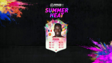 FIFA 20: SBC Paul Pogba Summer Heat
