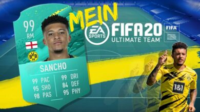 FIFA 20: el equipo ideal de Jadon Sancho para el modo Ultimate Team