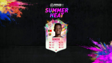 FIFA 20: objetivos de Nelson Semedo Summer Heat