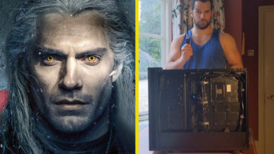 La estrella de Witcher Henry Cavill construye una PC, esperamos que pronto juegue WoW en Twitch