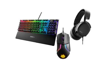 Ratón, teclado y auriculares para juegos SteelSeries reducidos en Amazon