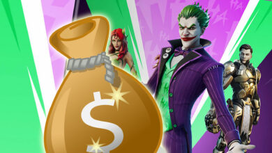 Fortnite quiere ganar mucho dinero con un paquete de aspectos para el Joker 2020