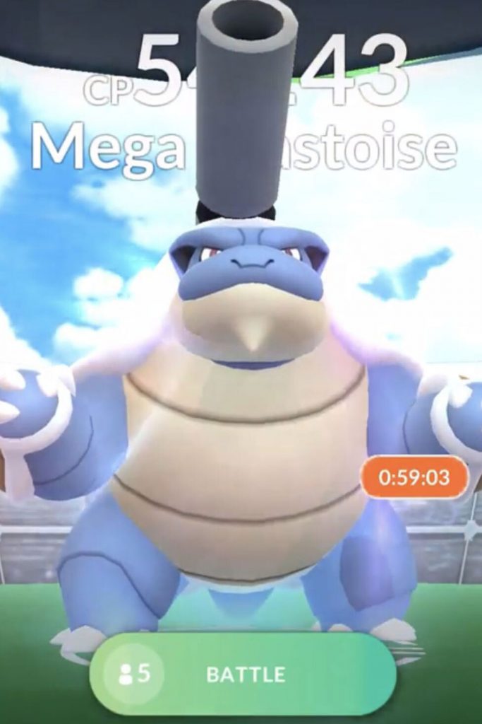 Pokémon GO Mega Turtok