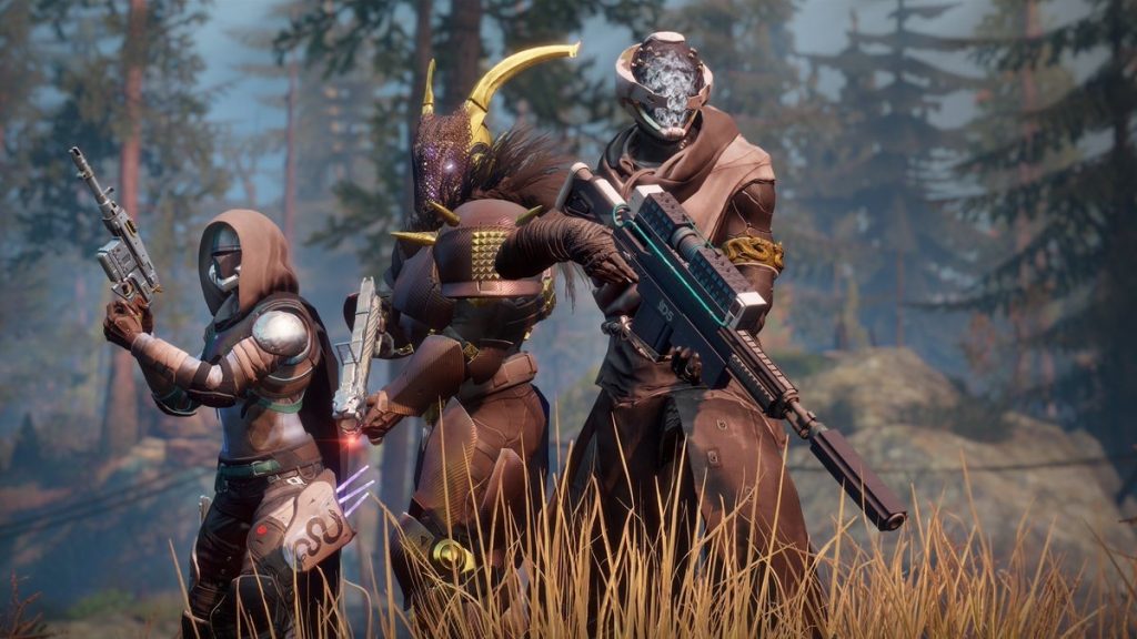 Destiny-2-3-Exos "class =" lazy lazy-hidden wp-image-209257 "srcset =" https://images.mein-mmo.de/medien/2018/02/Destiny-2-3-Exos- 1024x576.jpg 1024w, https://images.mein-mmo.de/medien/2018/02/Destiny-2-3-Exos-150x84.jpg 150w, https://images.mein-mmo.de/medien/ 2018/02 / Destiny-2-3-Exos-300x169.jpg 300w, https://images.mein-mmo.de/medien/2018/02/Destiny-2-3-Exos-768x432.jpg 768w, https: //images.mein-mmo.de/medien/2018/02/Destiny-2-3-Exos.jpg 1200w "data-lazy-size =" (ancho máximo: 1024px) 100vw, 1024px ">    

<p><strong>Cañón tractor (escopeta)</strong></p>
<ul>
<li>Requisito de actualización: 300 muertes</li>
<li>Efecto de mejora: aumenta el cargador de 4 a 7 rondas, "bolsillos más profundos" -Perk – reservas de munición aumentadas</li>
</ul>
<p><strong>Línea mundial cero (espada)</strong></p>
<ul>
<li>Requisito de actualización: debe golpear a cada jefe final del protocolo de escalada al menos una vez con un ataque fuerte. El jefe no debe estar protegido por su escudo.</li>
<li>Efecto de mejora: beneficio "Otra dimensión": reduce el tiempo de activación de Tesserakt</li>
</ul>
<p><strong>Storm (pistola)</strong></p>
<p>Tenga en cuenta con la tormenta que el catalizador puede caer de cualquier enemigo, pero solo en Nessus.</p>
<ul>
<li>Requisito de actualización: 500 muertes con tormenta y 500 muertes con urgencia. Tenga en cuenta que ambas armas deben estar equipadas por cada 1000 muertes.</li>
<li>Efecto de mejora: rango +20, manejo +40</li>
</ul>
<p> <img decoding=