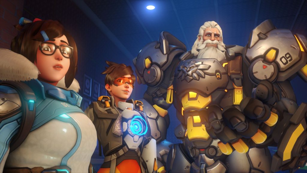 Overwatch 2 Mei Tracer Reinhardt