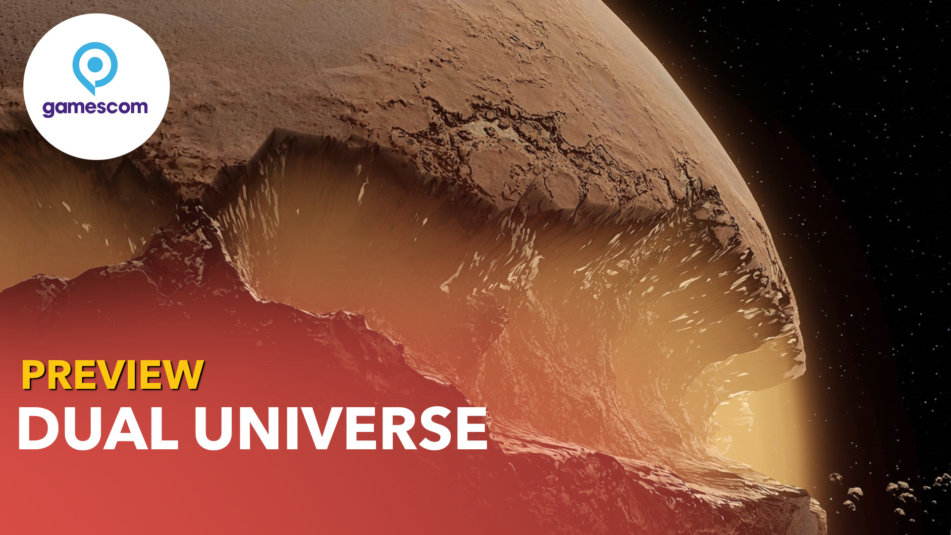 En la versión beta de Dual Universe, puedes cavar agujeros que se pueden ver desde el espacio