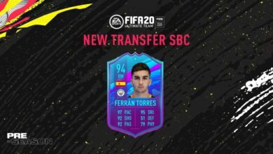 FIFA 20: SBC Ferran Torres - Pretemporada